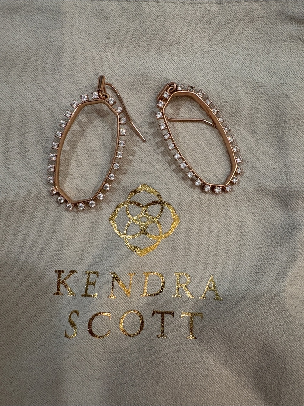 Kendra Scott Rose Gold Earrings